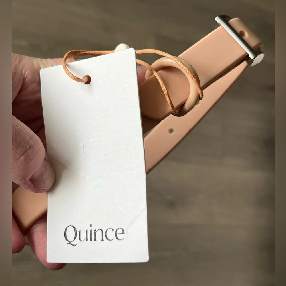 NWT Quince Light Pink Dog Collar For A Small Dog